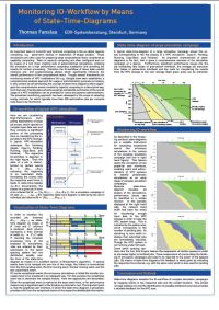 Monitoring IO Workflow by Means of State-Time-Diagrams